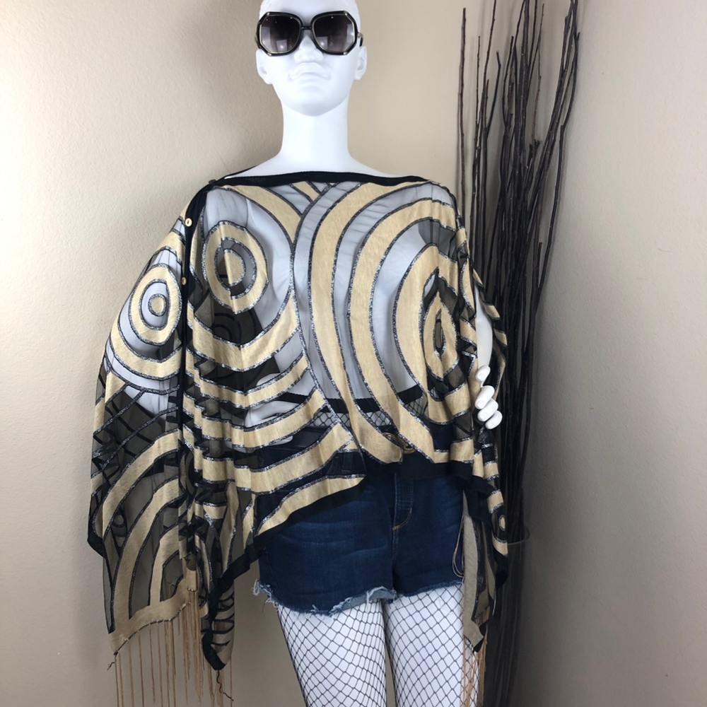 Kokomo | Sheer Wrap with Fringe